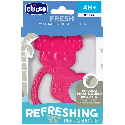 Chicco Refreshing Teether 4m+ Koala 1 Τεμάχιο - Ροζ