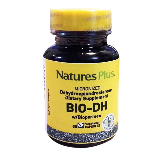 Natures Plus Bio-DH (DHEA) Συμπλήρωμα για τον Περιορισμό των Δυσάρεστων Συμπτωμάτων της Εμμηνόπαυσης 60caps Natures Plus Bio-DH (DHEA) Συμπλήρωμα για τον Περιορισμό των Δυσάρεστων Συμπτωμάτων της Εμμηνόπαυσης 60caps