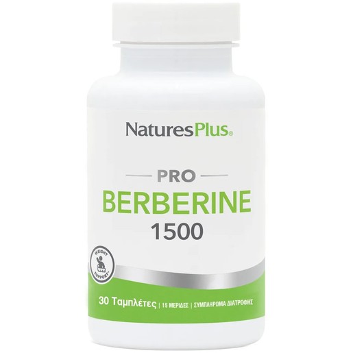 Natures Plus Pro Berberine 1500mg, 30tabs