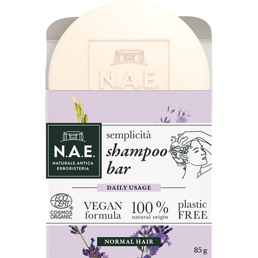 N.A.E. Semplicita Shampoo Bar Μπάρα Σαμπουάν Καθημερινής Χρήσης για Κανονικά Μαλλιά 85gr N.A.E. Semplicita Shampoo Bar Μπάρα Σαμπουάν Καθημερινής Χρήσης για Κανονικά Μαλλιά 85gr