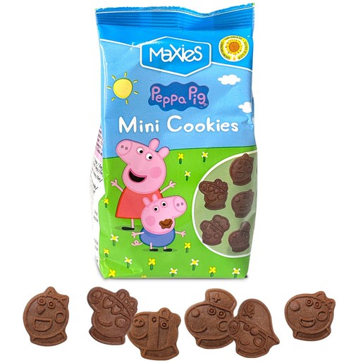 Maxies Peppa Pig Mini Cookies 100g