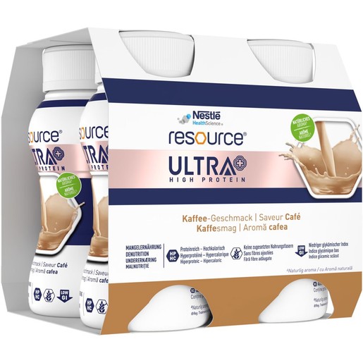 Nestle Resource Ultra High Protein Coffee 800ml (4x200ml)