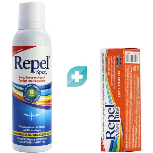 Σετ Uni-Pharma Repel Spray 150ml & After Bite Gel 20ml