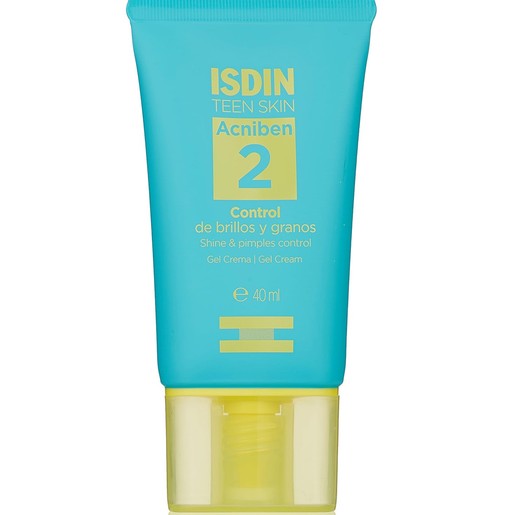 Isdin Acniben 2 Shine & Pimples Control Gel Cream 40ml