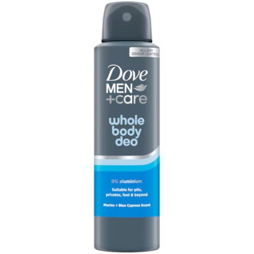 Dove Men Care Marine & Blue Cypress Scent Whole Body Deo Spray 150ml