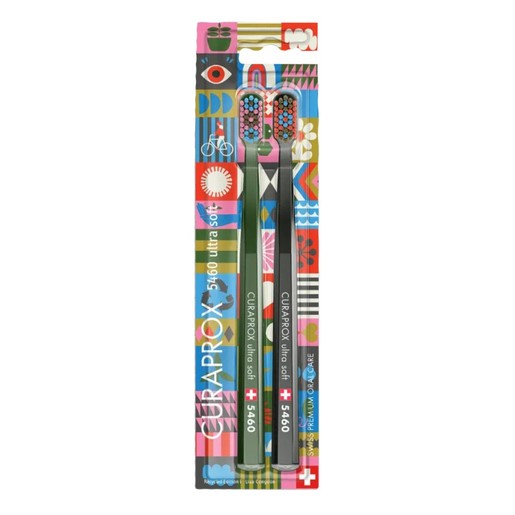 Curaprox Recycled Edition 5460 Ultra Soft Toothbrush 2 Τεμάχια