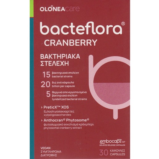 Olonea Bacteflora Cranberry 30caps