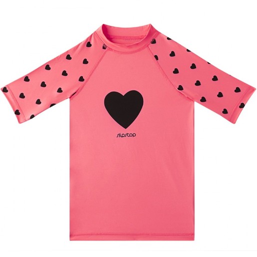 Slipstop Neon Hearts UV Shirt 2-3 Years 1 Τεμάχιο Κωδ 82100