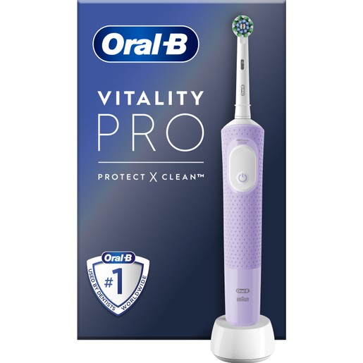 Oral-B Vitality Pro Purple Electric Toothbrush 1 Τεμάχιο Oral-B Vitality Pro Purple Electric Toothbrush 1 Τεμάχιο