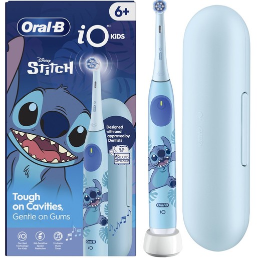 Oral-B iO Stitch Kids 6+ Electric Toothbrush 1 Τεμάχιο