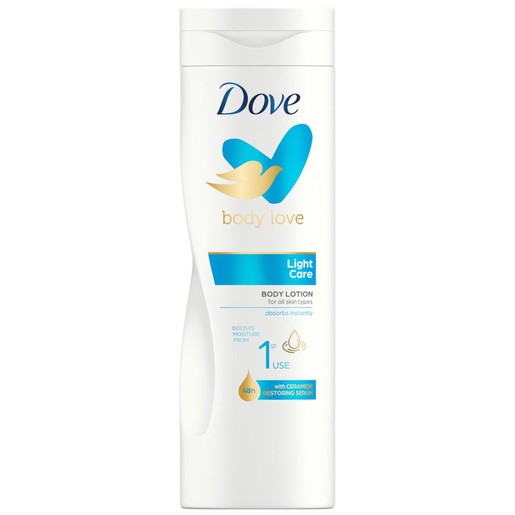 Dove Body Love Light Care Body Lotion 400ml