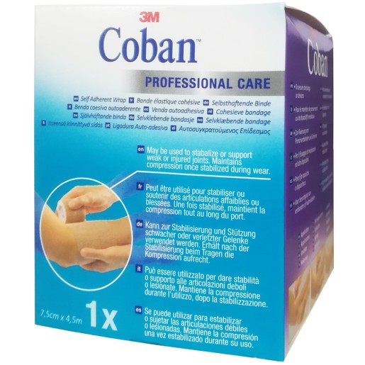 3M Coban Professional Care 7.5cm x 4.5m 1 Τεμάχιο 3M Coban Professional Care 7.5cm x 4.5m 1 Τεμάχιο