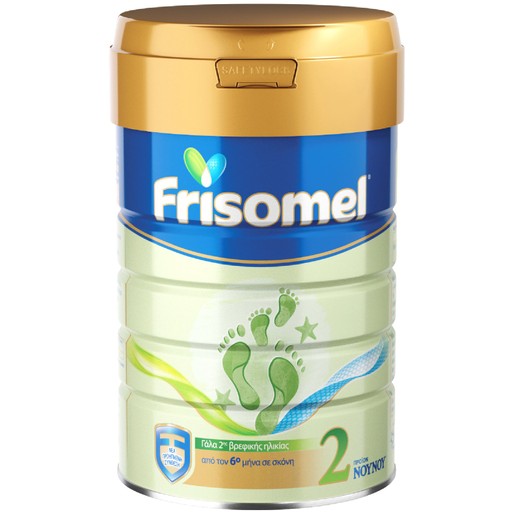 Nounou Frisomel Γάλα Δεύτερης Βρεφικής Ηλικίας 400gr Nounou Frisomel Γάλα Δεύτερης Βρεφικής Ηλικίας 400gr
