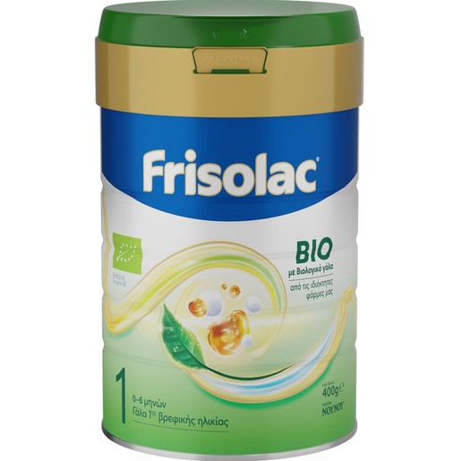 Nounou Frisolac Bio 1, 0-6m 400g