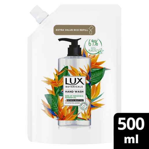 Lux Botancals Bird Of Paradise & Rosehip Oil Hand Wash Refil 500ml
