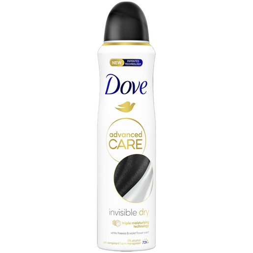Dove Advanced Care 72h Invisible Dry 150ml