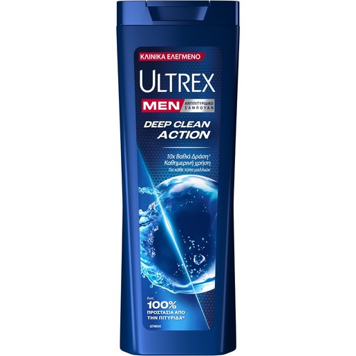 Ultrex Men Deep Clean Action Anti-Dandruff Shampoo 225ml