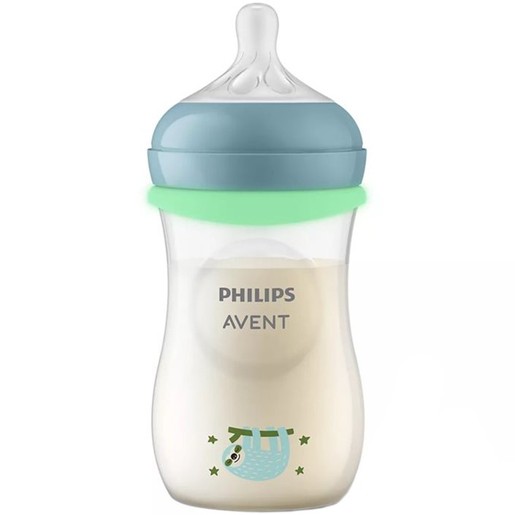 Philips Avent Natural Response Nighttime Bottle Medium 3-6m, 260ml Κωδ SCY903/81