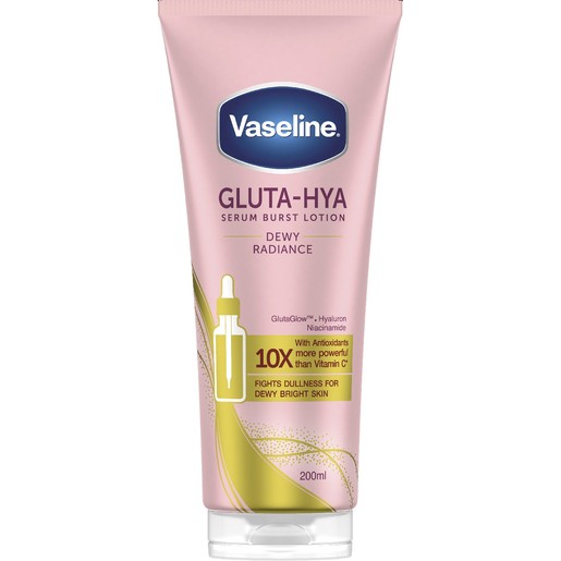 Vaseline Gluta-Hya Dewy Radiance Serum Burst Lotion 200ml