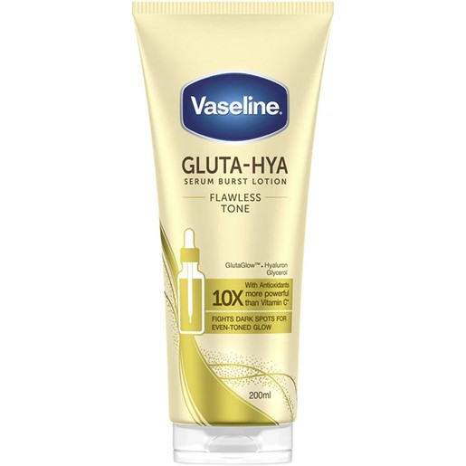 Vaseline Gluta-Hya Flawless Tone Burst Lotion Serum 200ml