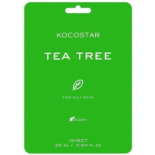 Kocostar Tea Tree Face Mask Κωδ 5602, 1 Τεμάχιο