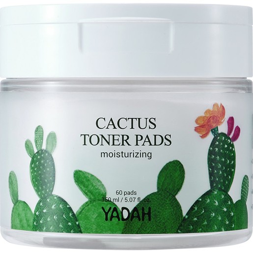 Yadah Cactus Moisturizing Toner Pads 60 Τεμάχια Yadah Cactus Moisturizing Toner Pads 60 Τεμάχια
