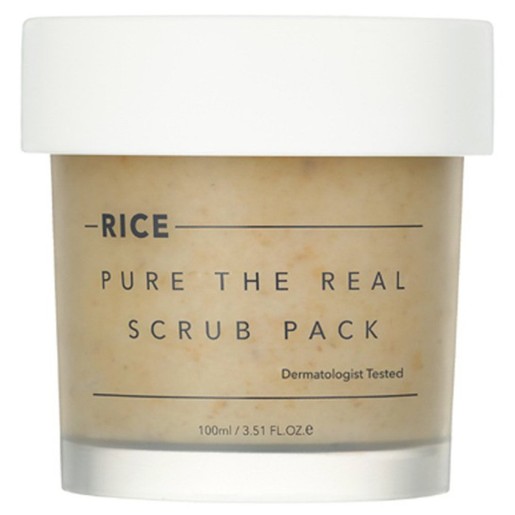 Thank You Farmer Rice Pure The Real Pack Face Scrub 100ml Thank You Farmer Rice Pure The Real Pack Face Scrub 100ml