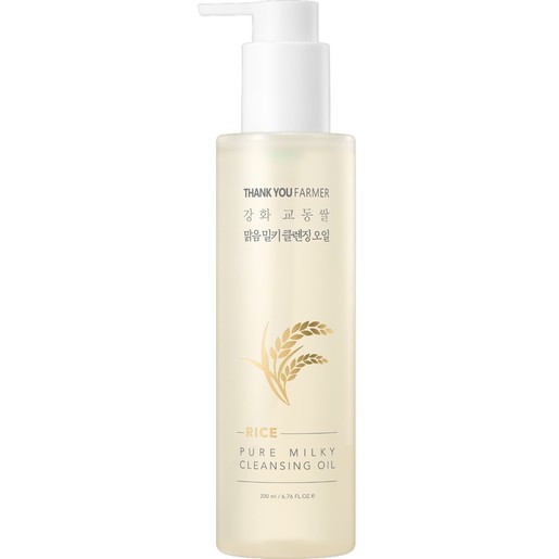 Thank You Farmer Rice Pure Milky Cleansing Oil 200ml