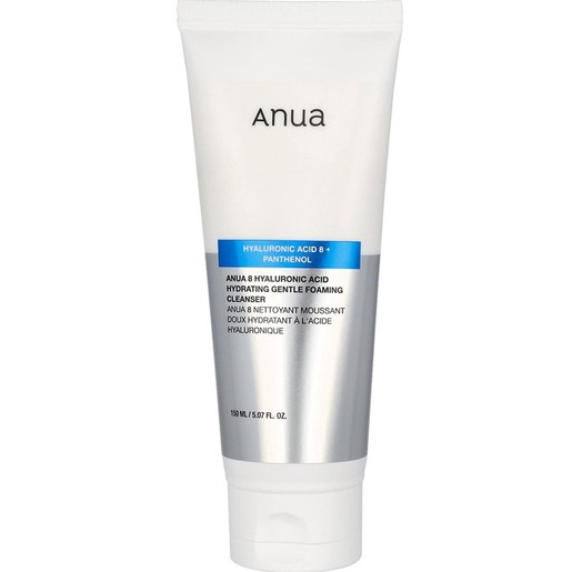 Anua 8 Hyaluronic Acid & Panthenol Hydrating Gentle Foaming Cleanser 150ml Anua 8 Hyaluronic Acid & Panthenol Hydrating Gentle Foaming Cleanser 150ml