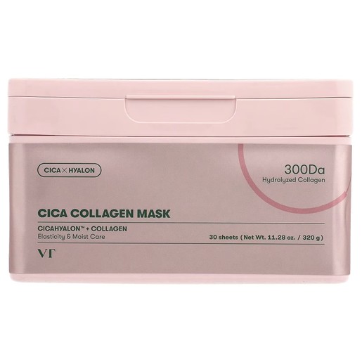 VT Cosmetics Cica Collagen Mask 30 Τεμάχια 