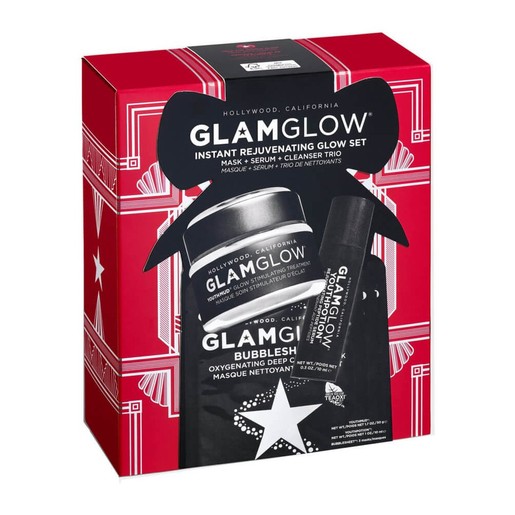 Glamglow Instant Rejuvenating Glow Set Youthmud Mask 50gr & Youthpotion Serum 10ml & 3x Bubblesheet Oxygenating Cleanse Mask Glamglow Instant Rejuvenating Glow Set Youthmud Mask 50gr & Youthpotion Serum 10ml & 3x Bubblesheet Oxygenating Cleanse Mask