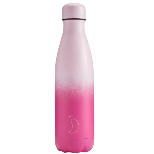 Chilly\'s Original Bottle - Gradient Rose Blush 500ml Chilly\'s Original Bottle - Gradient Rose Blush 500ml