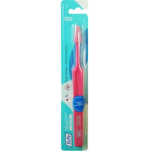 Tepe Select Medium Toothbrush 1 Τεμάχιο - Φούξια