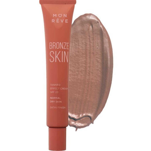 Mon Reve Bronze Skin Tanned Effect Cream for Normal & Dry Skin 30ml - 101 Light