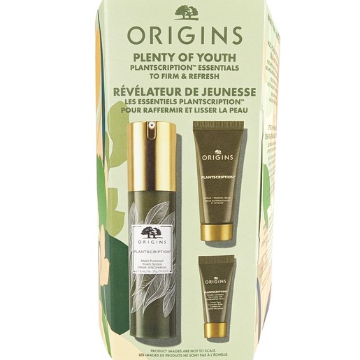 Origins Promo Plantscription Multi-Powered Youth Serum 30ml & Lifting - Firming Cream 15ml & Wrinkle Correction Eye Cream 5ml