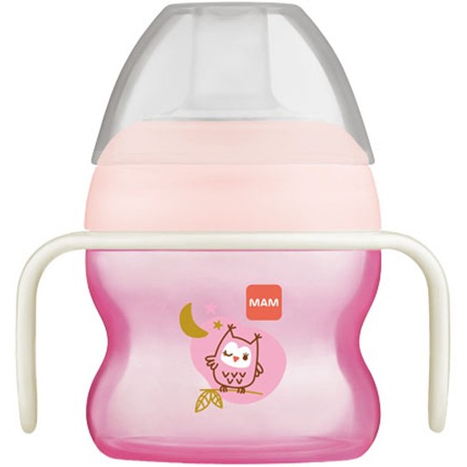 Mam Starter Cup Night Κωδ 466G 4m+, 150ml - Ροζ