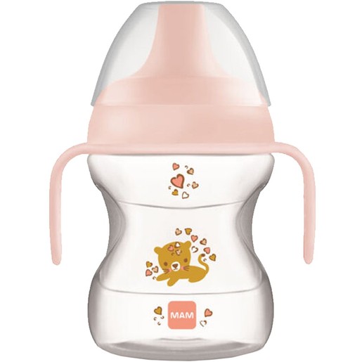Mam Learn To Drink Cup Κωδ 472G 6m+, 190ml - Ροζ
