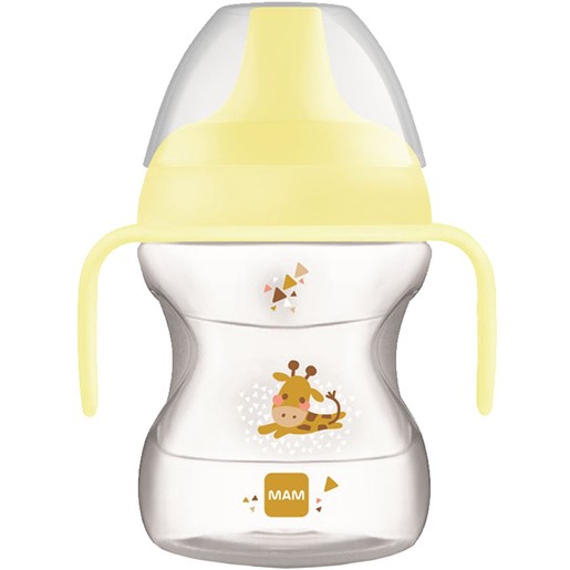 Mam Learn To Drink Cup Κωδ 472U 6m+, 190ml - Κίτρινο