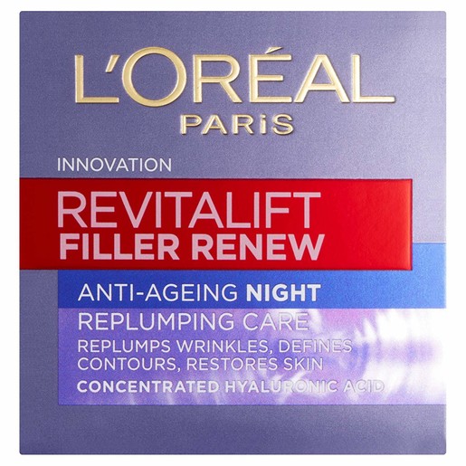 L\'oreal Paris Revitalift Filler Night Cream 50ml L\'oreal Paris Revitalift Filler Night Cream 50ml