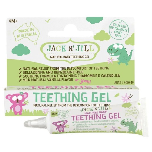 Jack n\' Jill Natural Baby 4m+ Teething Gel 15g
