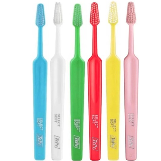 TePe Select Soft Toothbrush 6 Τεμάχια - Multicolor 26
