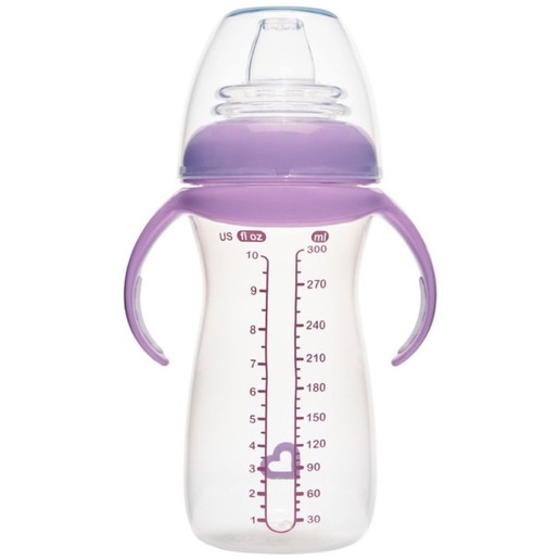 Munchkin Gentle Transition Baby\'s First Sippy Spill-Proof Antifuite Cup 6m+, 300ml - Lila
