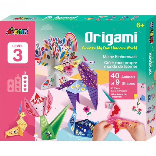 Avenir Origami Create My Own Unicorn World 6+ Years 1 Τεμάχιο, Κωδ 60852 - Level 3