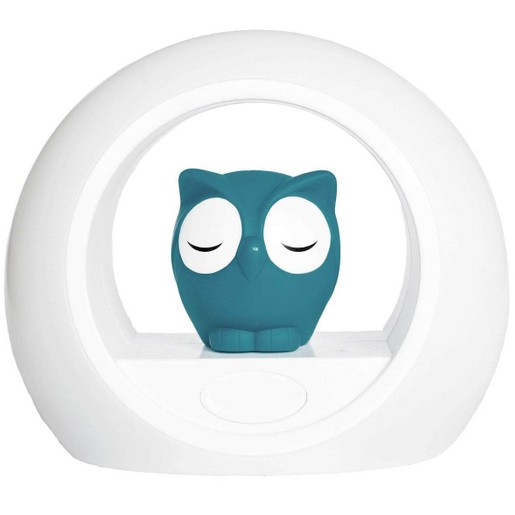 Zazu Lou the Owl Nightlight With Sound Sensor Κουκουβάγια Φωτάκι Νυκτός σε Μπλε Χρώμα, με Αισθητήρα Απενεργοποίησης Zazu Lou the Owl Nightlight With Sound Sensor Κουκουβάγια Φωτάκι Νυκτός σε Μπλε Χρώμα, με Αισθητήρα Απενεργοποίησης
