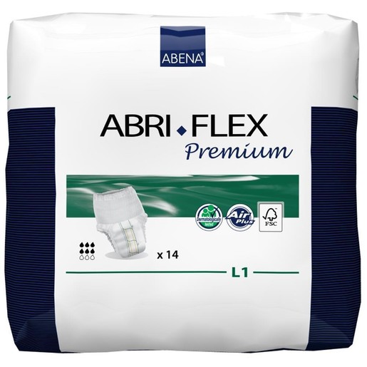 Abena Abri-Flex Premium Monthly Pack Σλιπ- Πάνα Ακράτειας 100-140cm Large L1 84τεμάχια Abena Abri-Flex Premium Monthly Pack Σλιπ- Πάνα Ακράτειας 100-140cm Large L1 84τεμάχια
