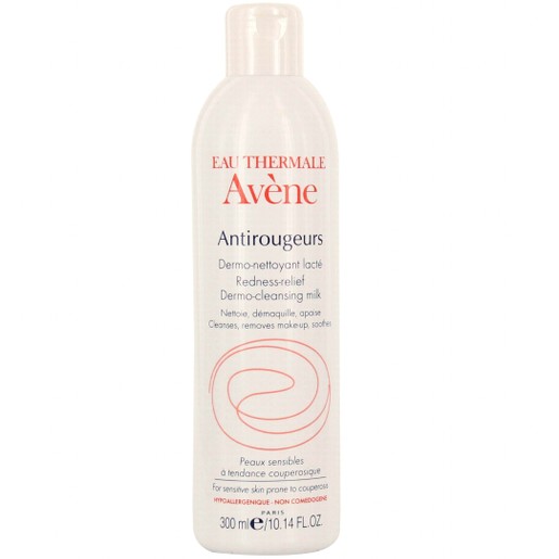 Avene Antirougeurs Fluide Dermonettoyant Καθαριστικό Γαλάκτωμα Πρόσωπου & Μάτιων 300ml Avene Antirougeurs Fluide Dermonettoyant Καθαριστικό Γαλάκτωμα Πρόσωπου & Μάτιων 300ml