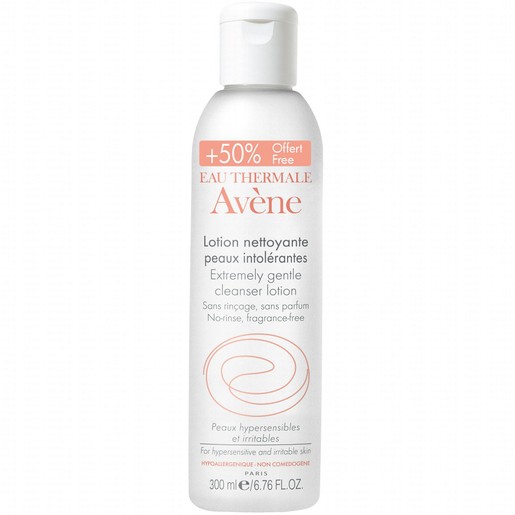 Avene Lotion Nettoyante Peaux Intolerantes Lotion Καθαρισμού για Πρόσωπο & Μάτια για το μη Ανεκτικό Δέρμα 300ml Avene Lotion Nettoyante Peaux Intolerantes Lotion Καθαρισμού για Πρόσωπο & Μάτια για το μη Ανεκτικό Δέρμα 300ml