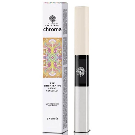 Garden of Panthenols Chroma Eye Brightener Creamy Concealer, Κρέμα Ματιών & Concealer 10ml Garden of Panthenols Chroma Eye Brightener Creamy Concealer, Κρέμα Ματιών & Concealer 10ml