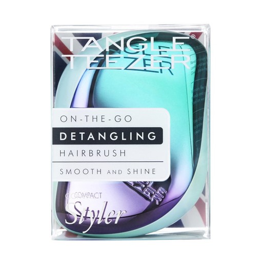 Tangle Teezer Compact Styler Detangling Hairbrush Ξεμπερδεύει τα Μαλλιά και Απομακρύνει Εύκολα τους Κόμπους 1 τεμάχιο Tangle Teezer Compact Styler Detangling Hairbrush Ξεμπερδεύει τα Μαλλιά και Απομακρύνει Εύκολα τους Κόμπους 1 τεμάχιο