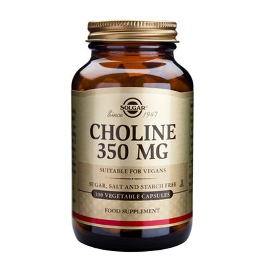 Solgar Choline 350mg 100veg.caps Solgar Choline 350mg 100veg.caps
